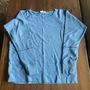 Blue GAP cutout seam detail sweater